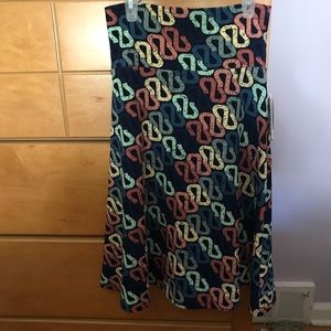 LuLaRoe “Azure” skirt
